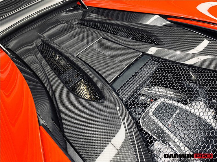 2015 - 2020 McLaren 540C/570s Coupe Autoclave Carbon Fiber Rear Engine Trunk Replacement