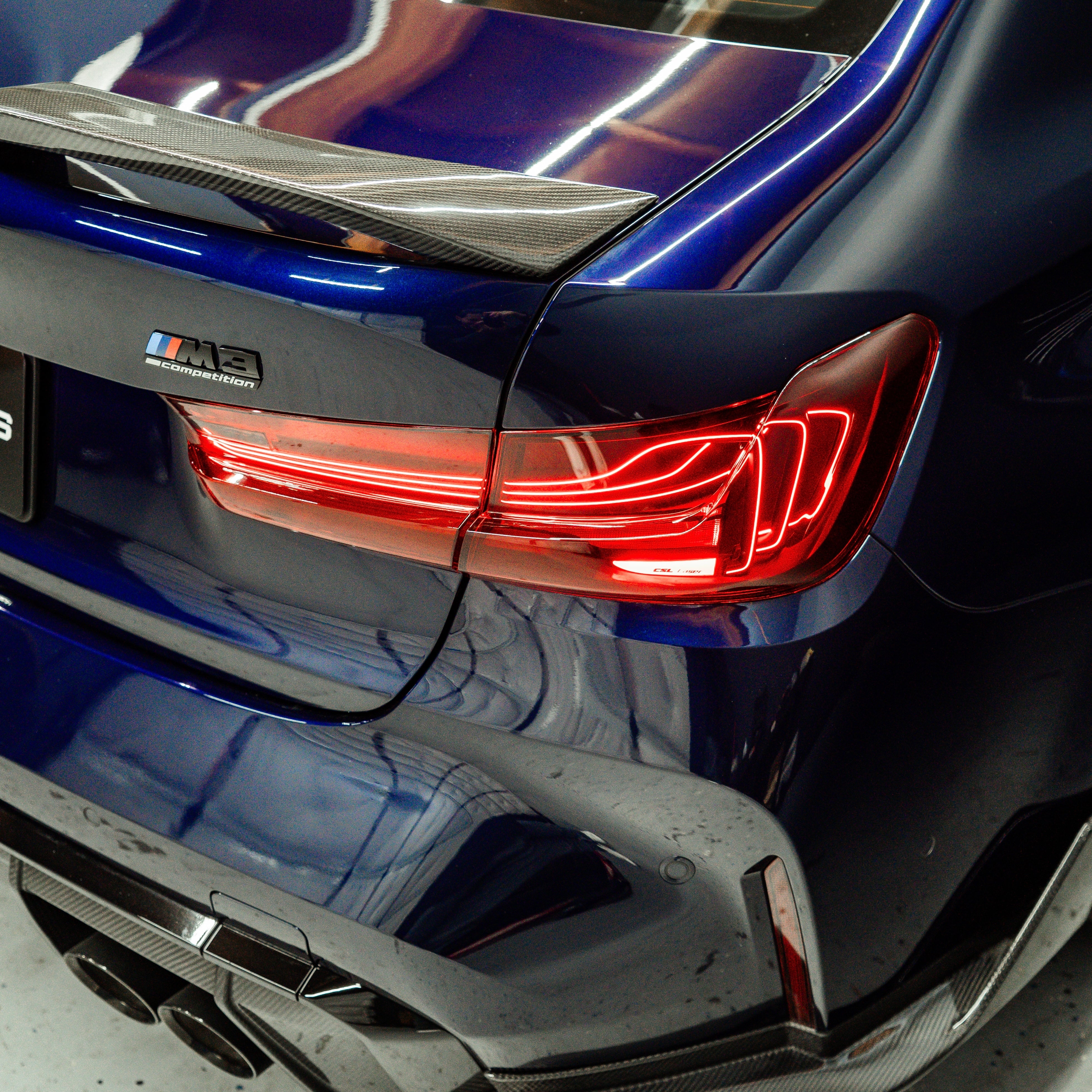 G80 M3 & G20 3 Series Sedan CSL Laser style taillights (2019 - PRESENT)