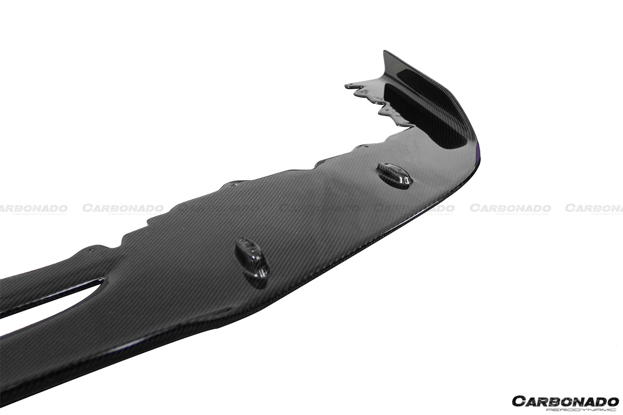 2010 - 2015 Ferrari 458 Coupe& Spyder AV Style Carbon Fiber Front Lip