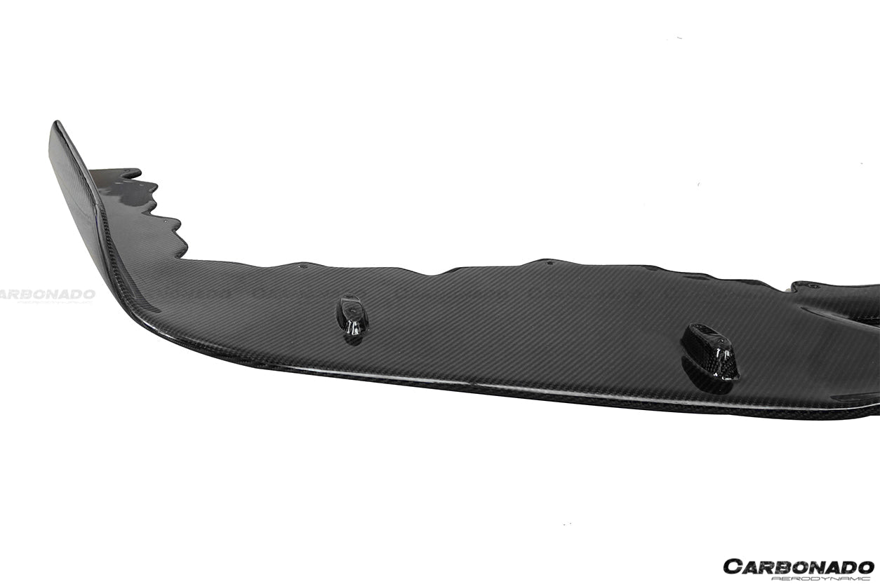 2010 - 2015 Ferrari 458 Coupe& Spyder AV Style Carbon Fiber Front Lip