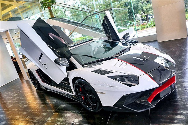 2011-2021 Lamborghini Aventador BKSS Style Carbon Fiber Front Fenders