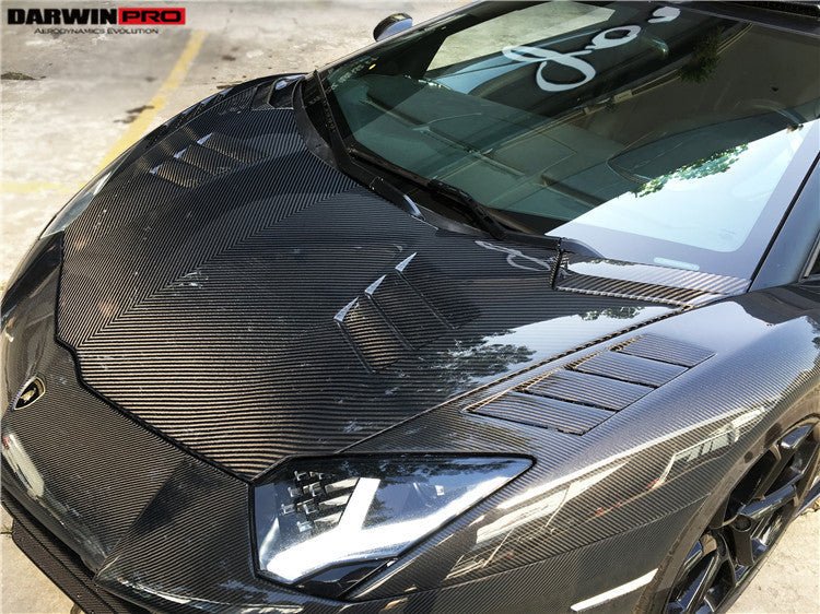 2011-2021 Lamborghini Aventador BKSS Style Carbon Fiber Front Fenders