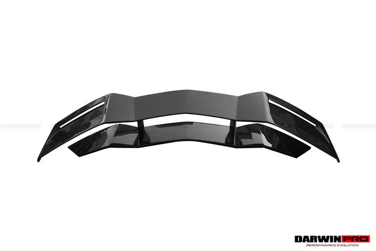 2011 - 2022 Lamborghini Aventador LP700 LP750 LP740 LP720 LP780 Coupe & Roadster BKSS Style Carbon Fiber Trunk Spoiler