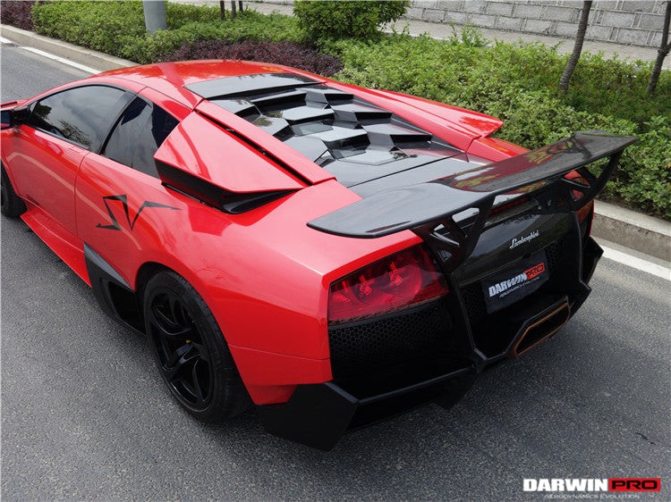 2001 - 2010 Lamborghini Murcielago SV Style Rear Bumper & Wing