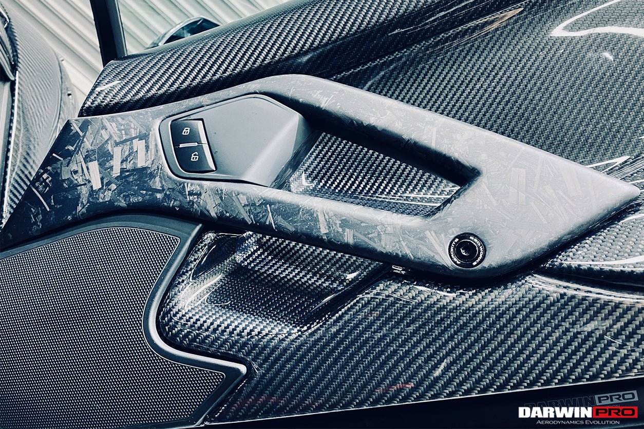 2011 - 2016 Lamborghini Aventador LP700 LP740 Coupe/Roadster Carbon Fiber Inner Door Handle