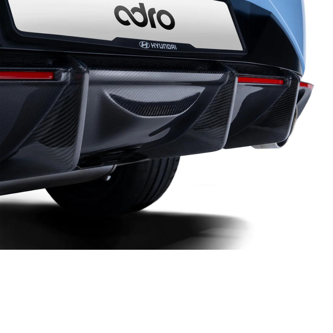 Adro Hyundai Elantra N Carbon Fiber Rear Diffuser