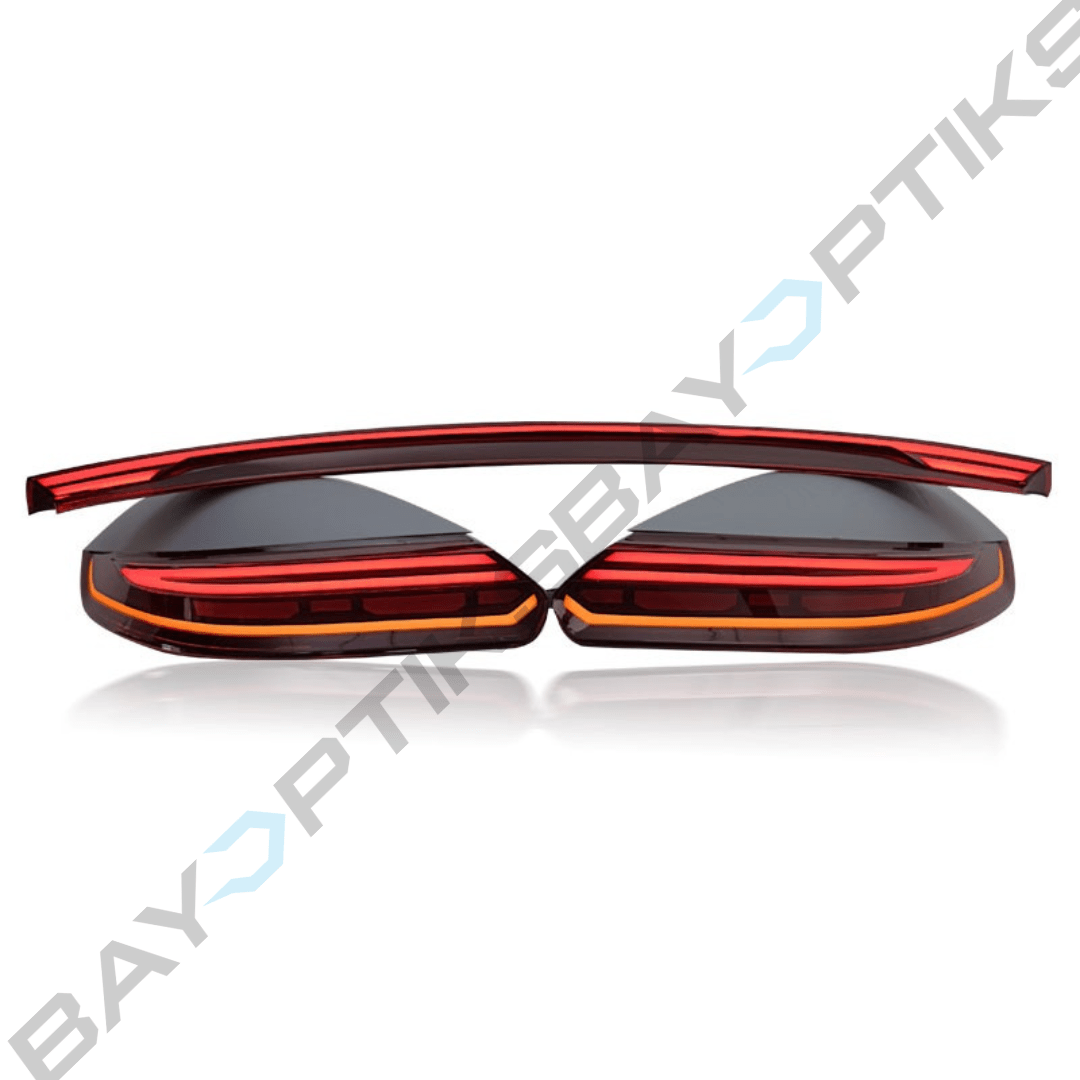 Porsche Panamera 970 Full LED Taillights with Center Light Bar 2010-2016