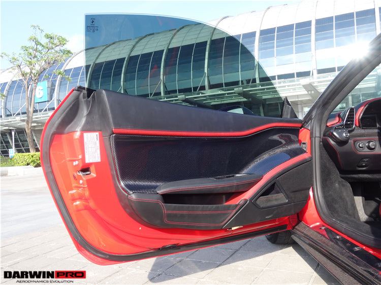 2010 - 2015 Ferrari 458 Coupe/Spyder Carbon Fiber Door Panel Interior