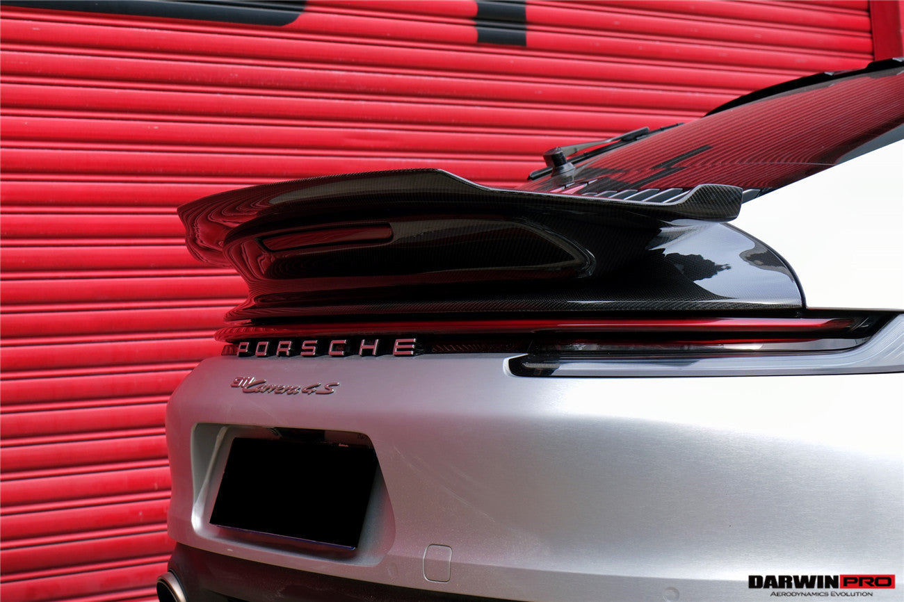 2019 - 2023 Porsche 911 992 Carrera S & 4 & 4S BKSSII Style Trunk Wing