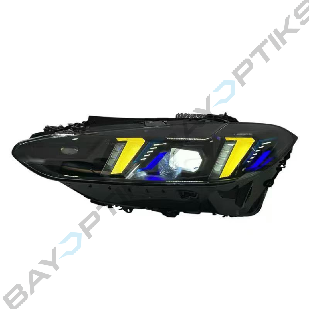 BMW G22 G26 G82 4 Series M4 Exclusive Laser Style RGB DRL LED Headlights 2021-2023
