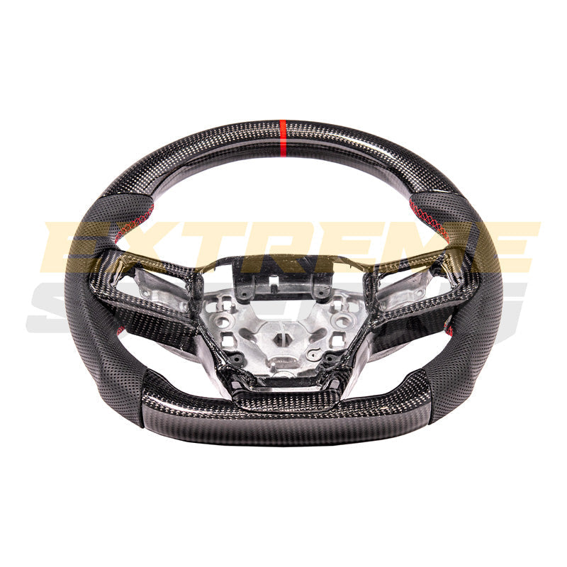 2024+ Ford Mustang Carbon Fiber Steering Wheel (Custom Order)
