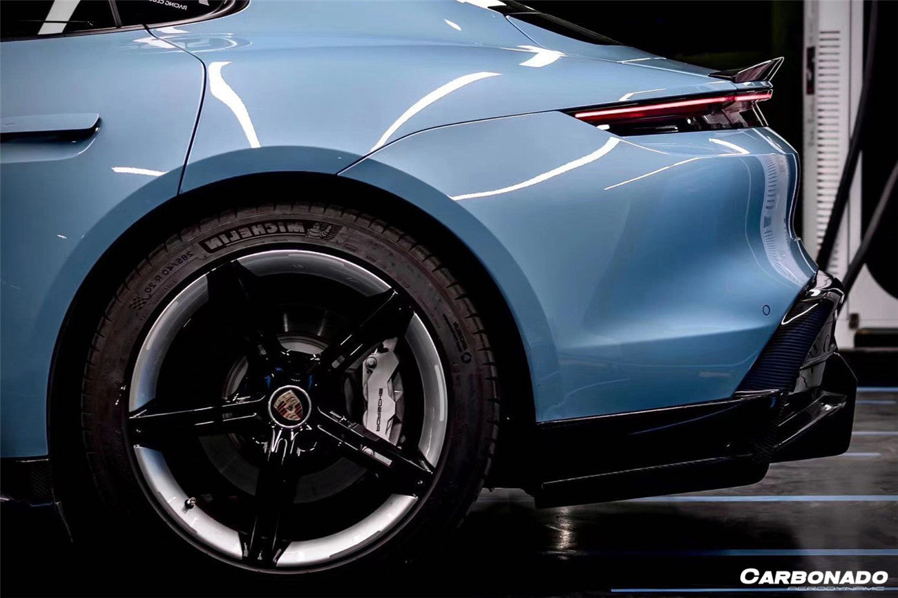 2019 - 2024 Porsche Taycan & 4 & 4S & GTS & TURBO OD Style Rear Diffuser