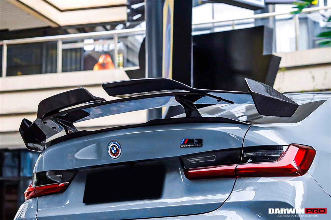 2021-UP BMW M3 G80 G20 BKSSII Style Carbon Fiber Trunk Spoiler
