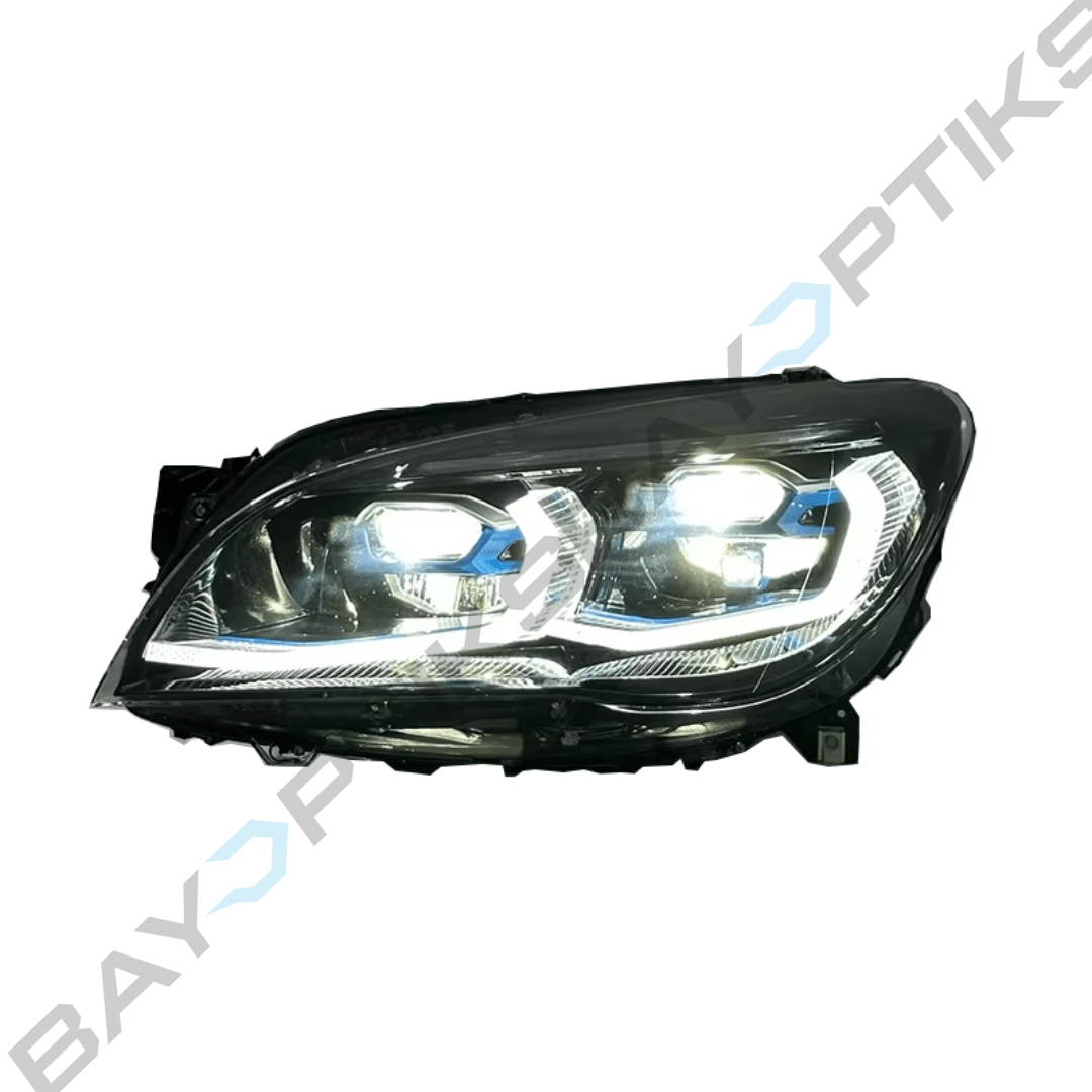 BMW 7 Series F02 G12 Style Dual Color LED Headlights 2009-2015