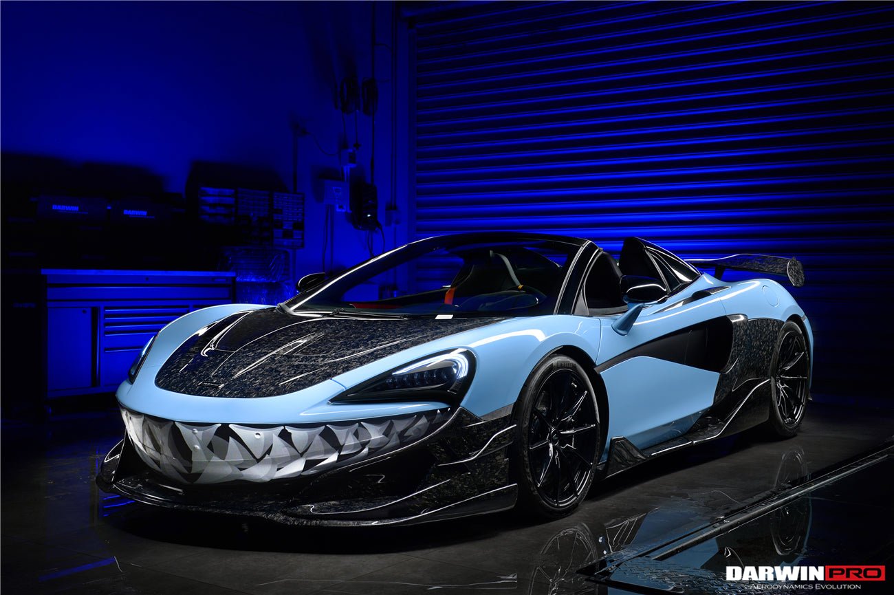 2015 - 2021 McLaren 600lt 540C 570S BKSS Style Cabon Fiber Side Skirts Under Board