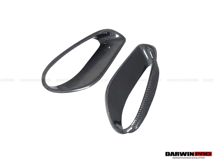 2013 - 2019 Porsche 991 Turbo/S OEM Style Carbon Fiber Quarter Panel Side Scoops