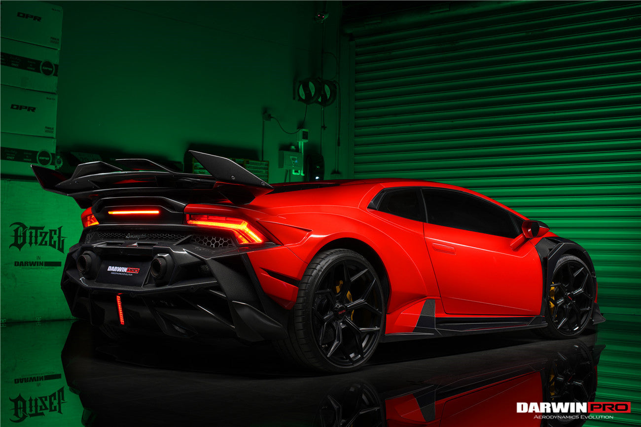 2015 - 2025 Lamborghini Huracan LP610 & LP580 & EVO & STO & Tecnica BKSSII Style Side Skirts