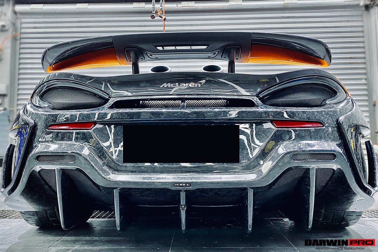 2018 - 2021 McLaren 600lt Carbon Fiber Rear Bumper