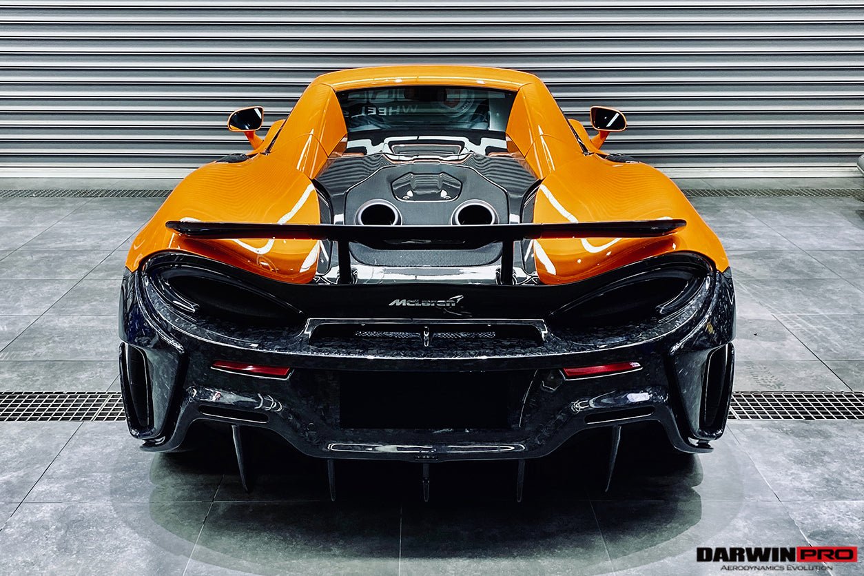 2018 - 2021 McLaren 600lt Carbon Fiber Rear Bumper
