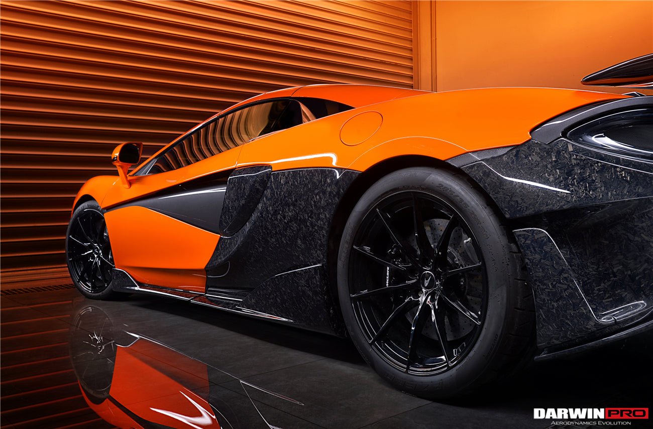 2018 - 2021 McLaren 600lt Carbon Fiber Quarter Panel Side Scoops