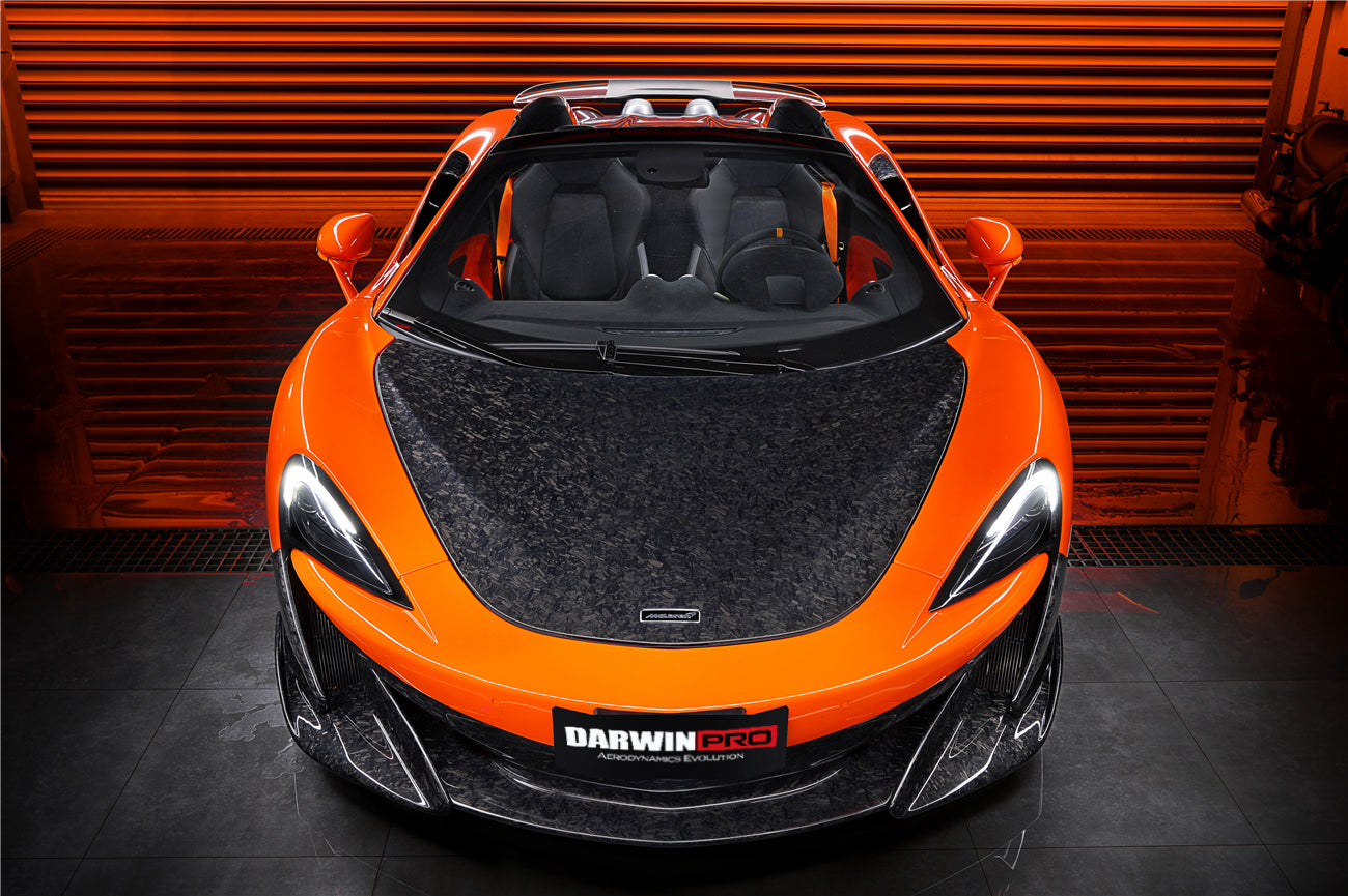 2015 - 2020 McLaren 540C & 570S Carbon Fiber Front Bumper Lip With Undertray