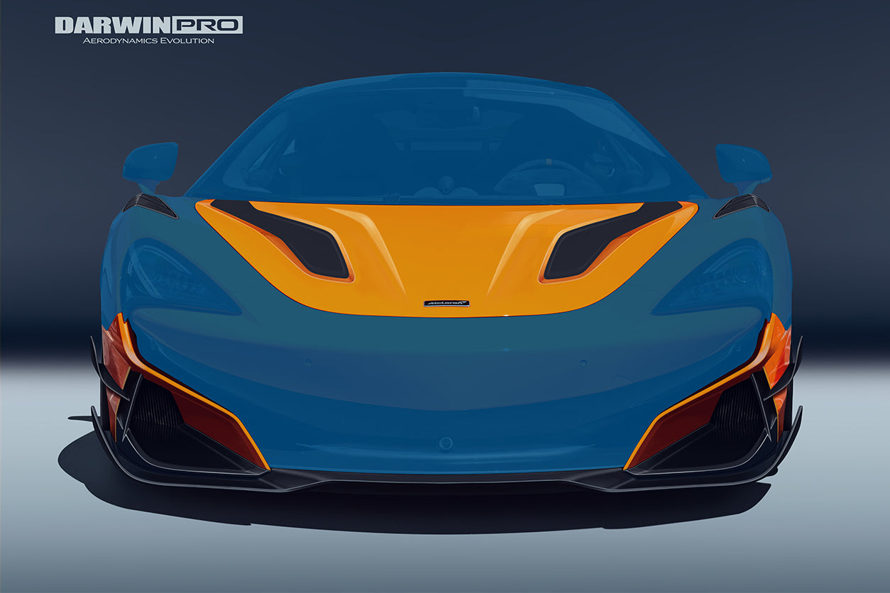 2018 - 2021 McLaren 600lt 2015 - 2021 540c/570s/570gt BKSS Style Carbon Fiber Hood