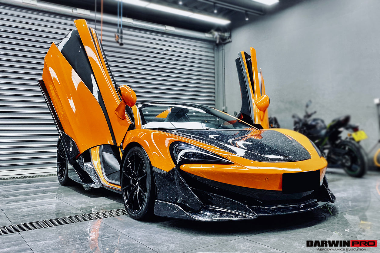 2018 - 2021 McLaren 600lt Carbon Fiber Front Bumper Side Splitter