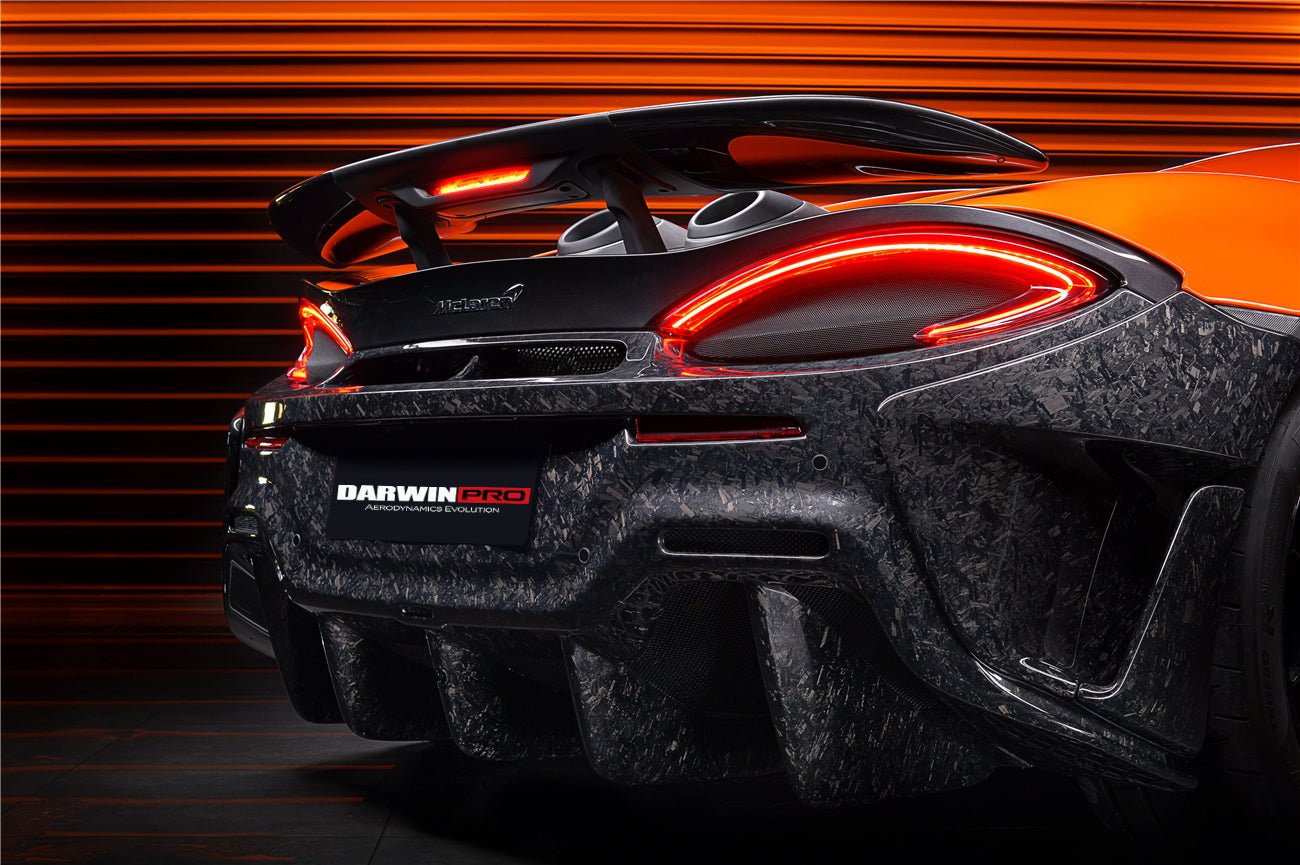 2018 - 2021 McLaren 600lt Carbon Fiber Rear Bumper