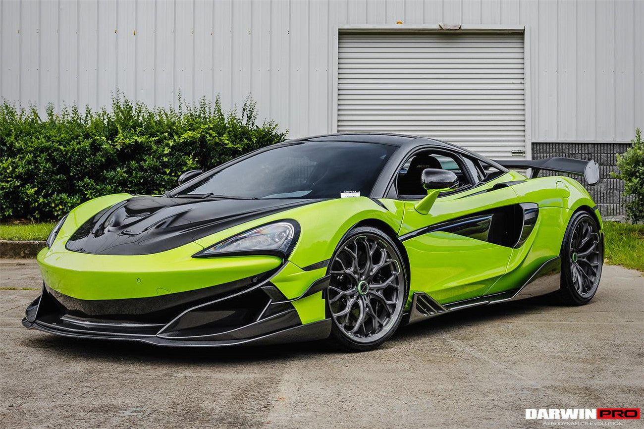 2015 - 2021 McLaren 600lt 540C 570S BKSS Style Cabon Fiber Side Skirts Under Board