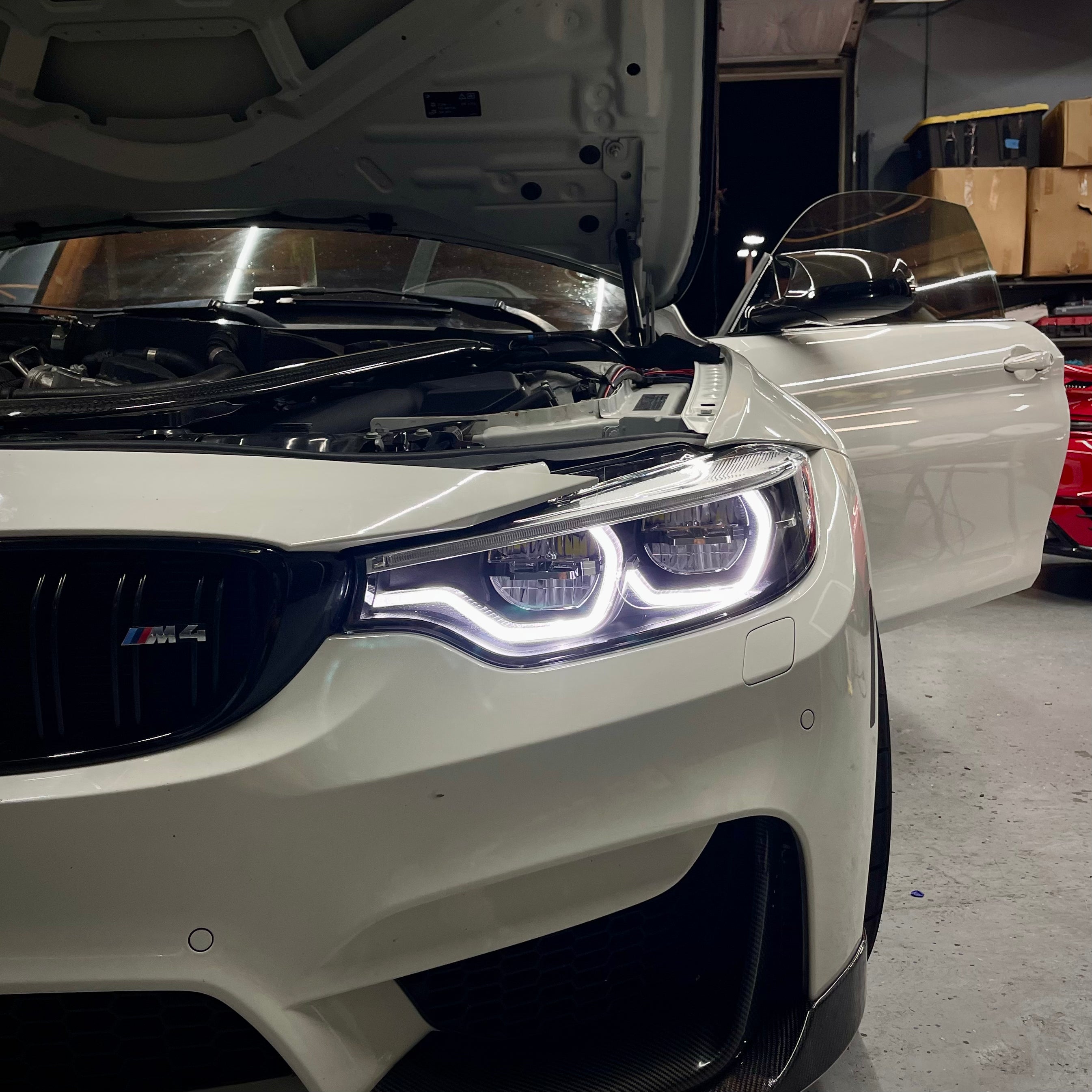M4 Led F8X F80 M3 F82 M4 & F32 Coupe LCI2 Ikon Style Headlights – Bayoptiks