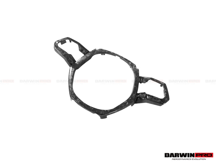 2015 - 2023 Lamborghini Huracan LP610 & LP580 & EVO Autoclave Carbon Fiber Center Steering Wheel Trim