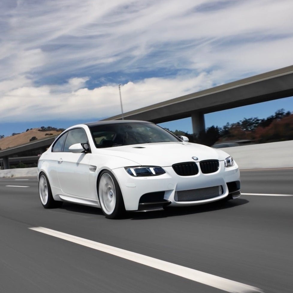 BMW E90 E92 M3 & 3 Series Coupe CSL Yellow/White Snake Eyes Style Headlights 2007–2013