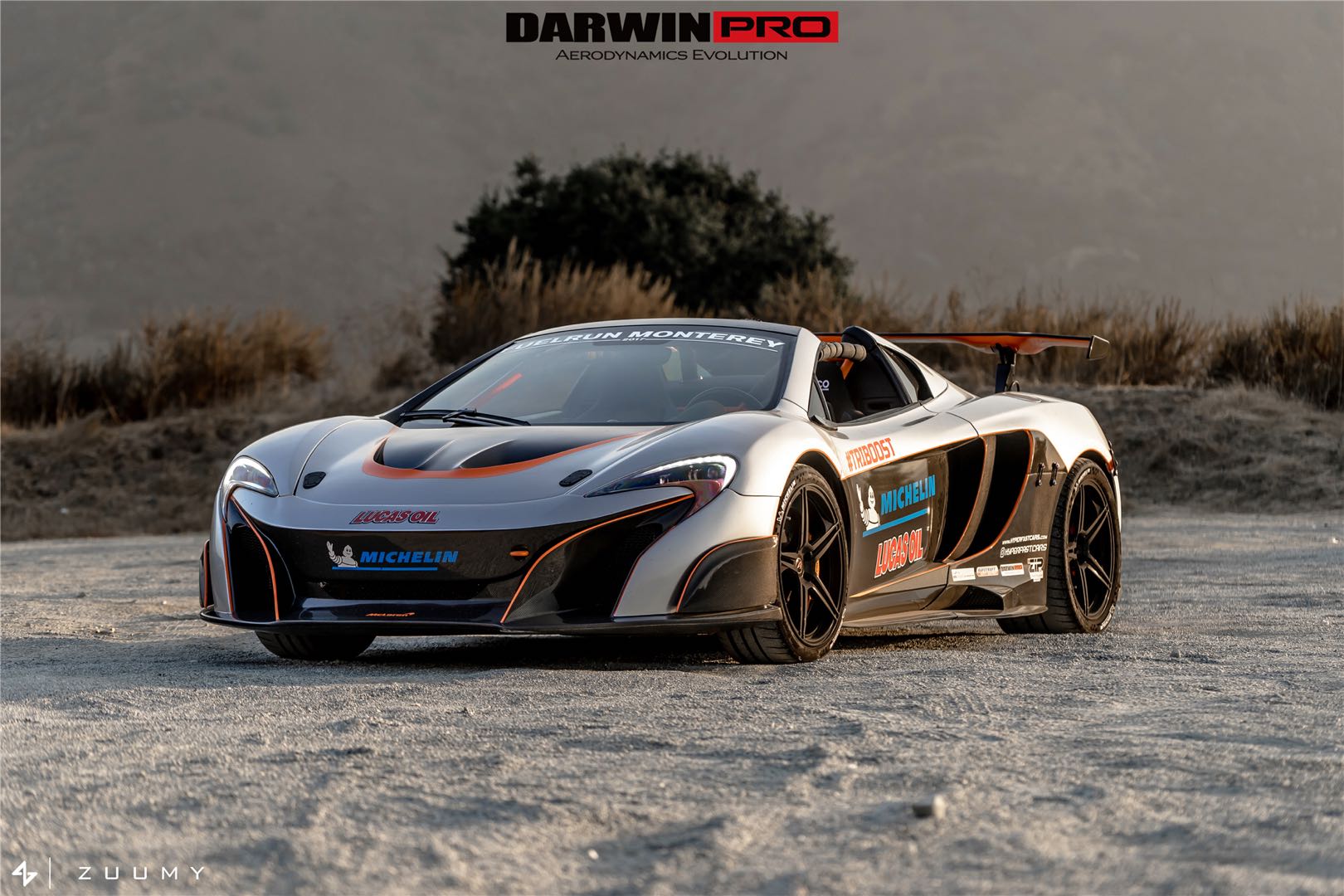 2011 - 2014 McLaren MP4 12C P1 Style Carbon Fiber Hood