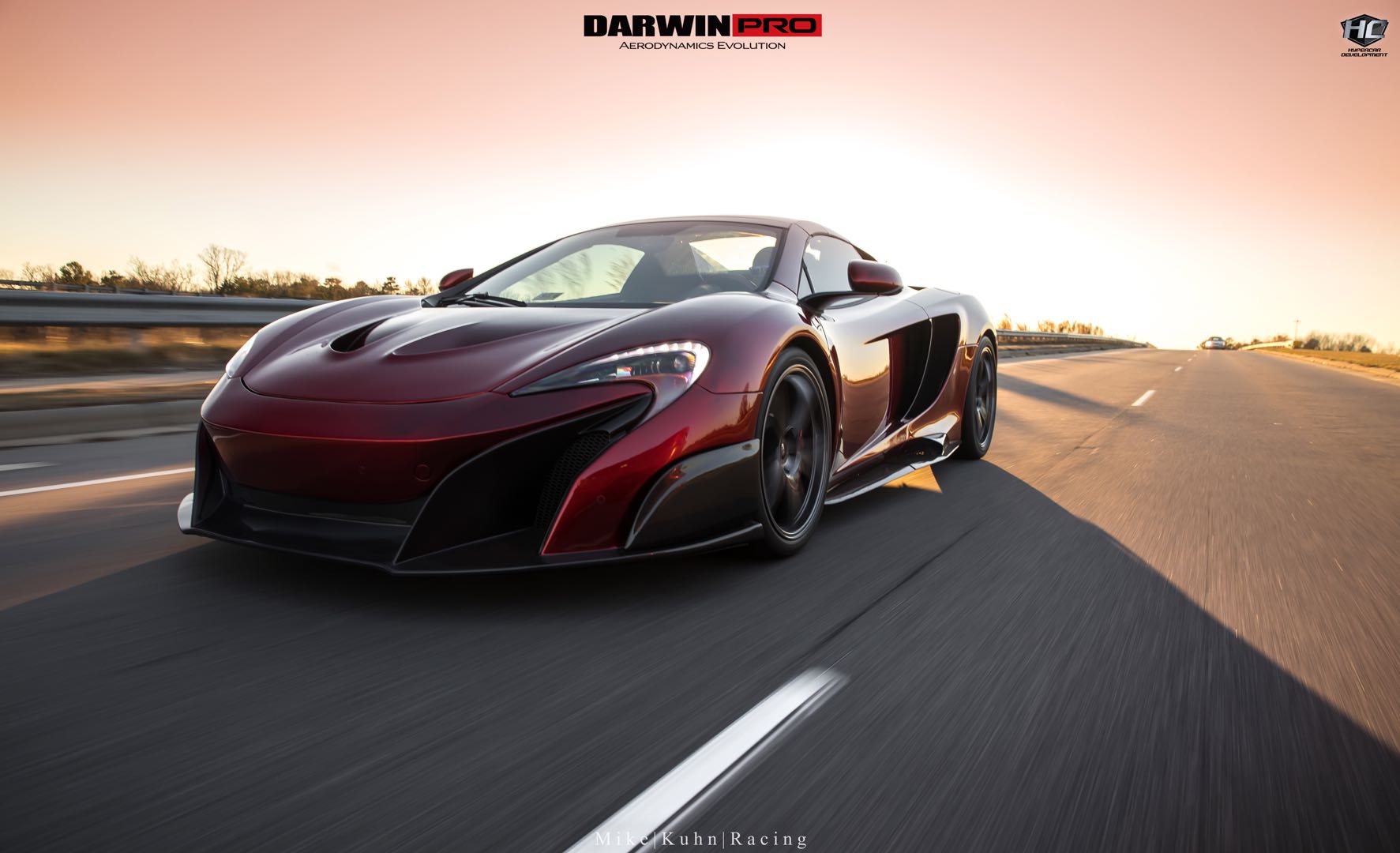 2011 - 2014 McLaren MP4 12C P1 Style Carbon Fiber Hood