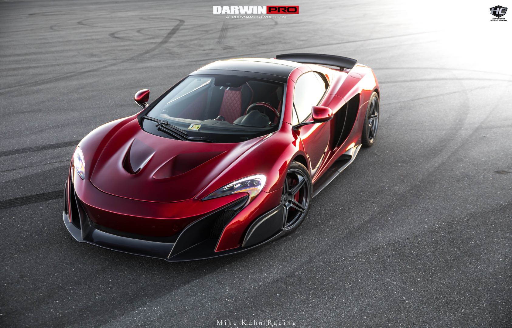 2011 - 2014 McLaren MP4 12C P1 Style Carbon Fiber Hood