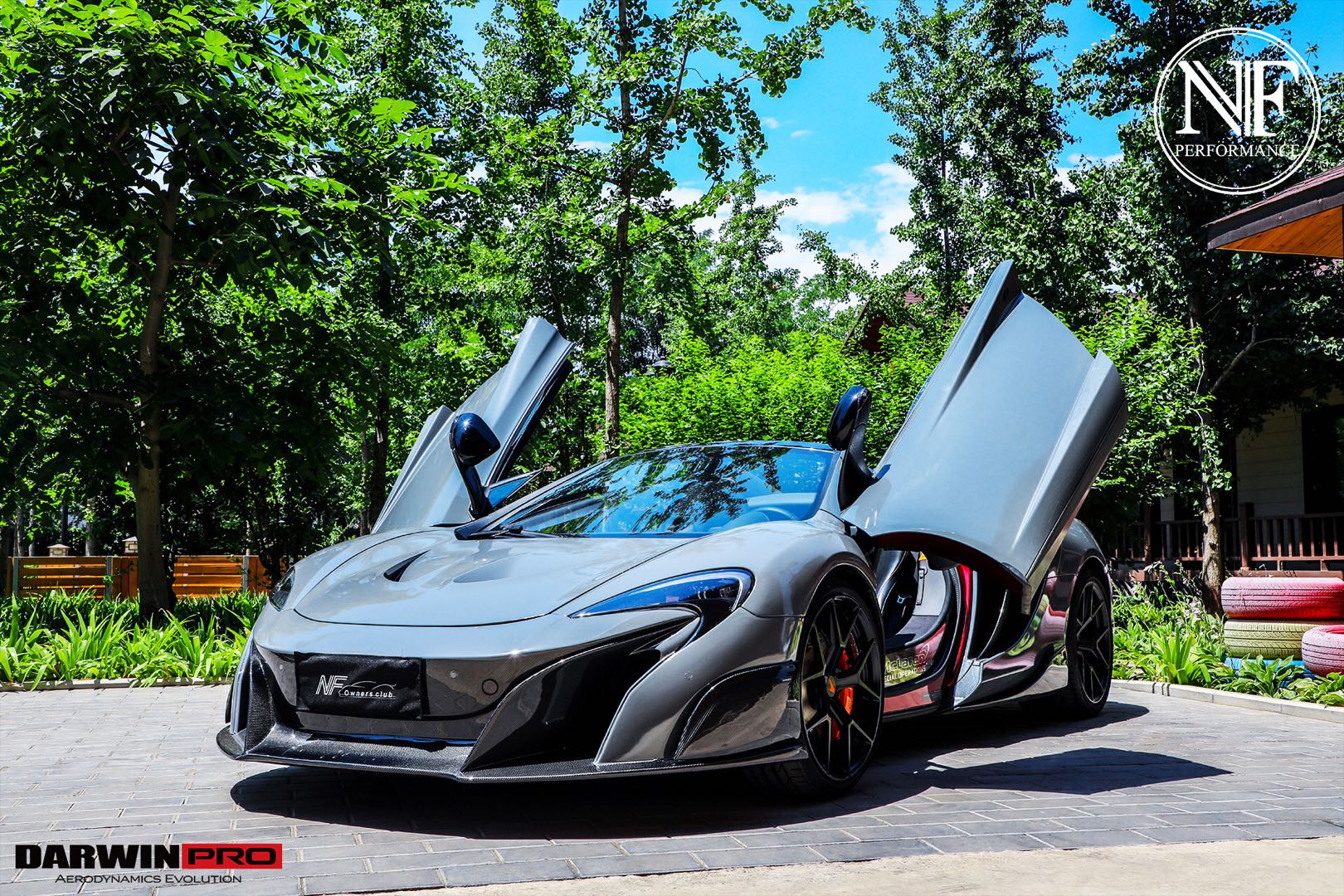 2011 - 2014 McLaren MP4 12C P1 Style Carbon Fiber Hood