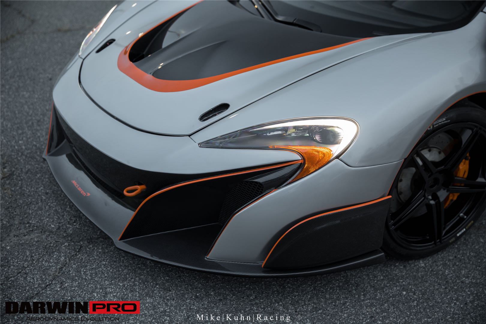 2011 - 2014 McLaren MP4 12C P1 Style Carbon Fiber Hood