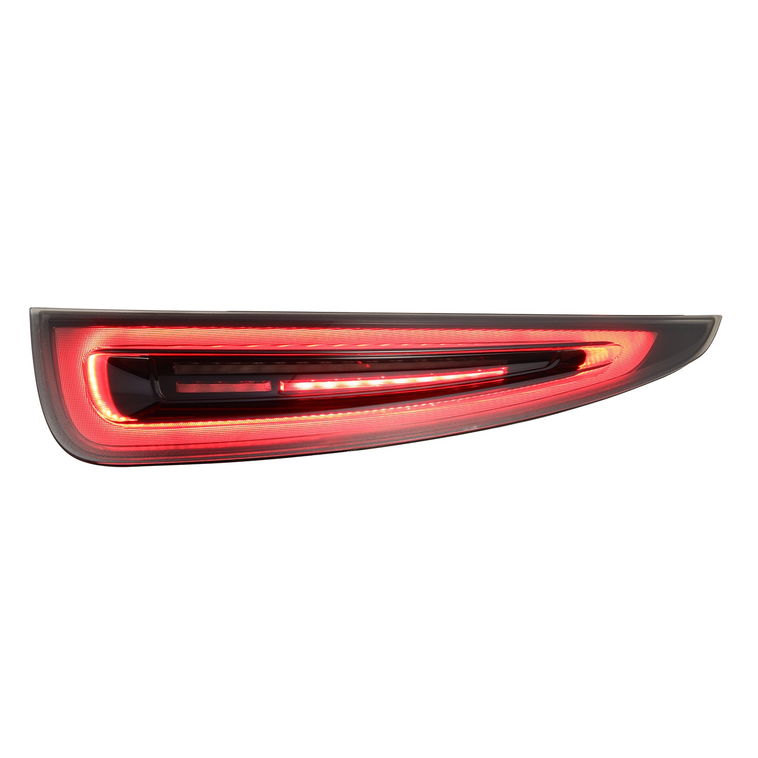 Porsche 911 991.1 NOVA-Series Prismatic LED Tail Lights Black Smoke 2012-2016
