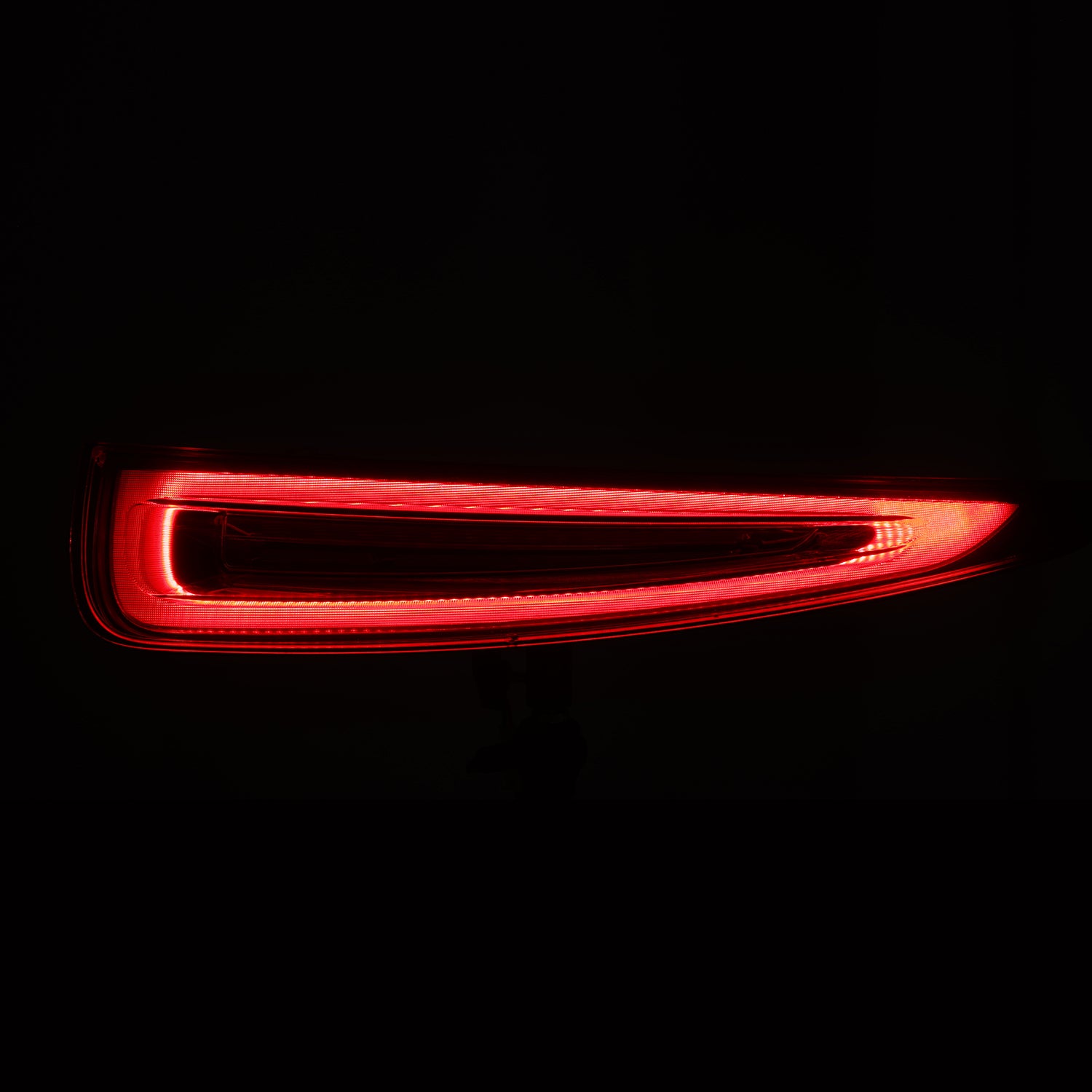 Porsche 911 991.1 NOVA-Series Prismatic LED Tail Lights Red Clear 2012-2016