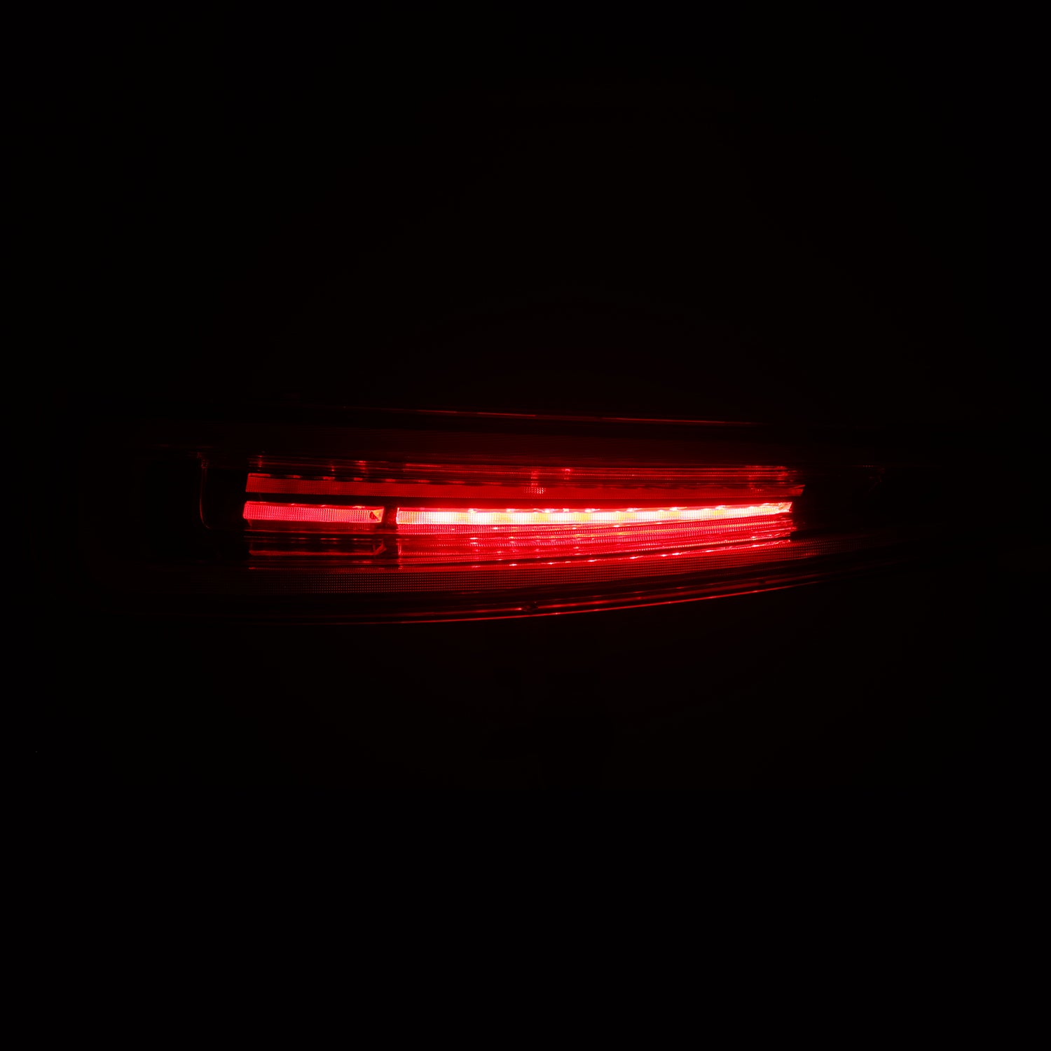Porsche 911 991.1 NOVA-Series Prismatic LED Tail Lights Red Clear 2012-2016