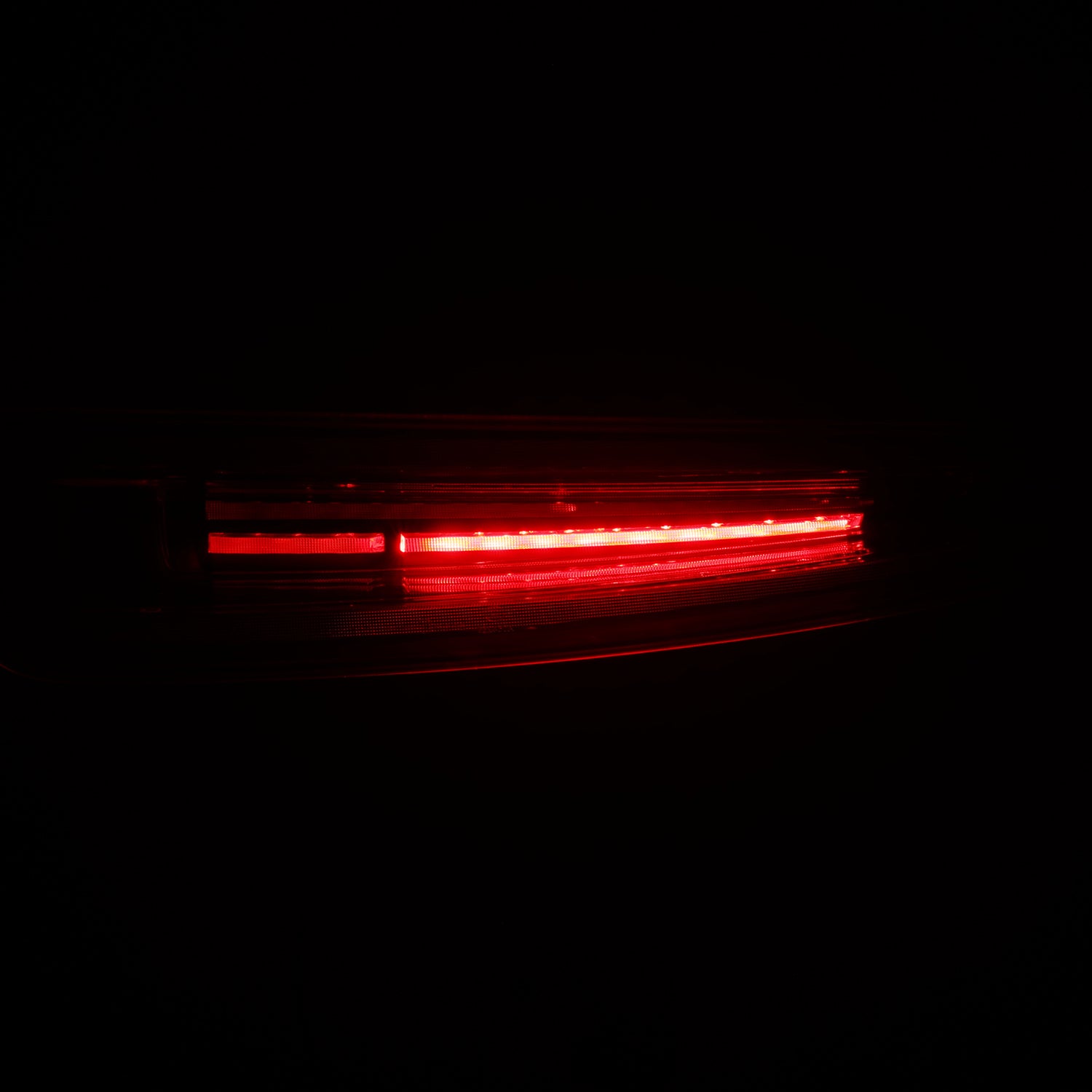 Porsche 911 991.1 NOVA-Series Prismatic LED Tail Lights Black Clear 2012-2016