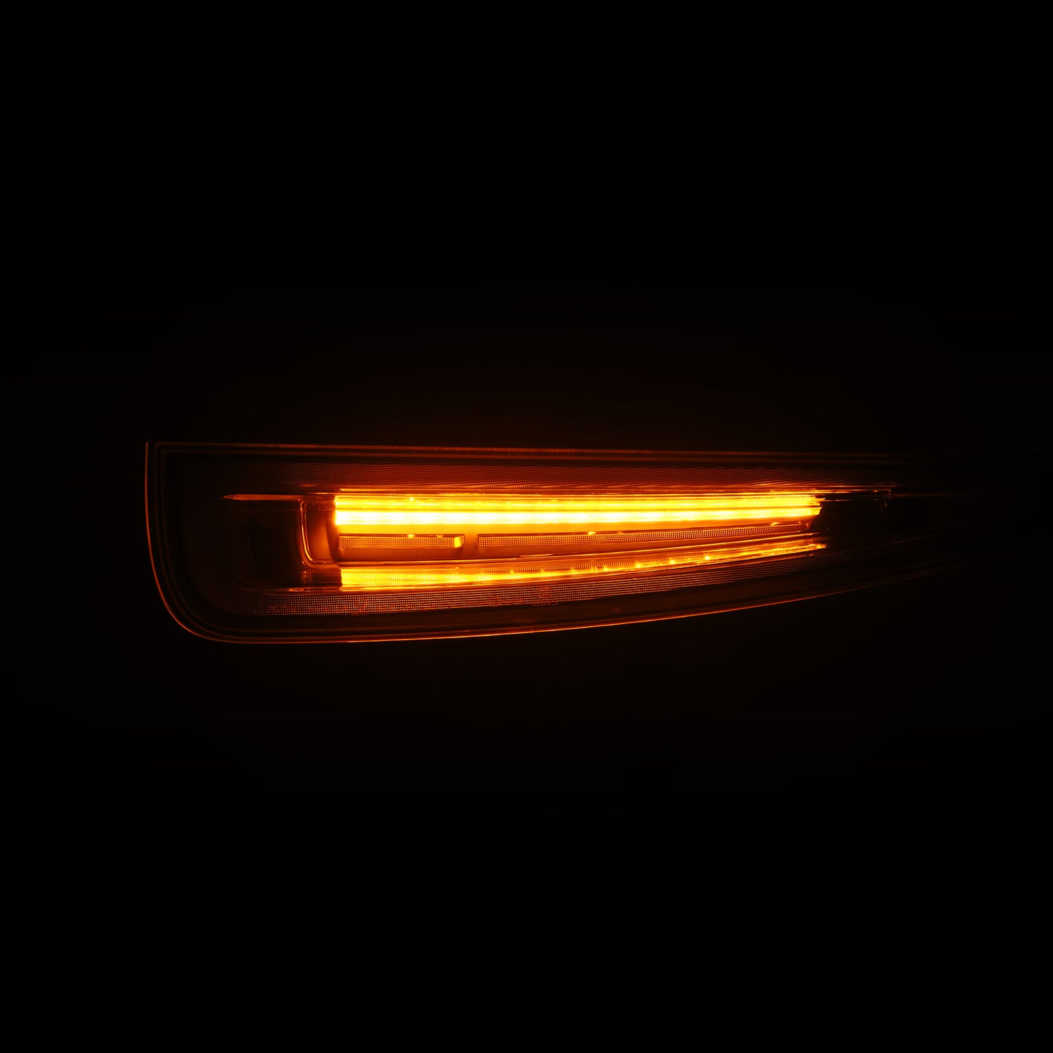 Porsche 911 991.1 NOVA-Series Prismatic LED Tail Lights Black Clear 2012-2016