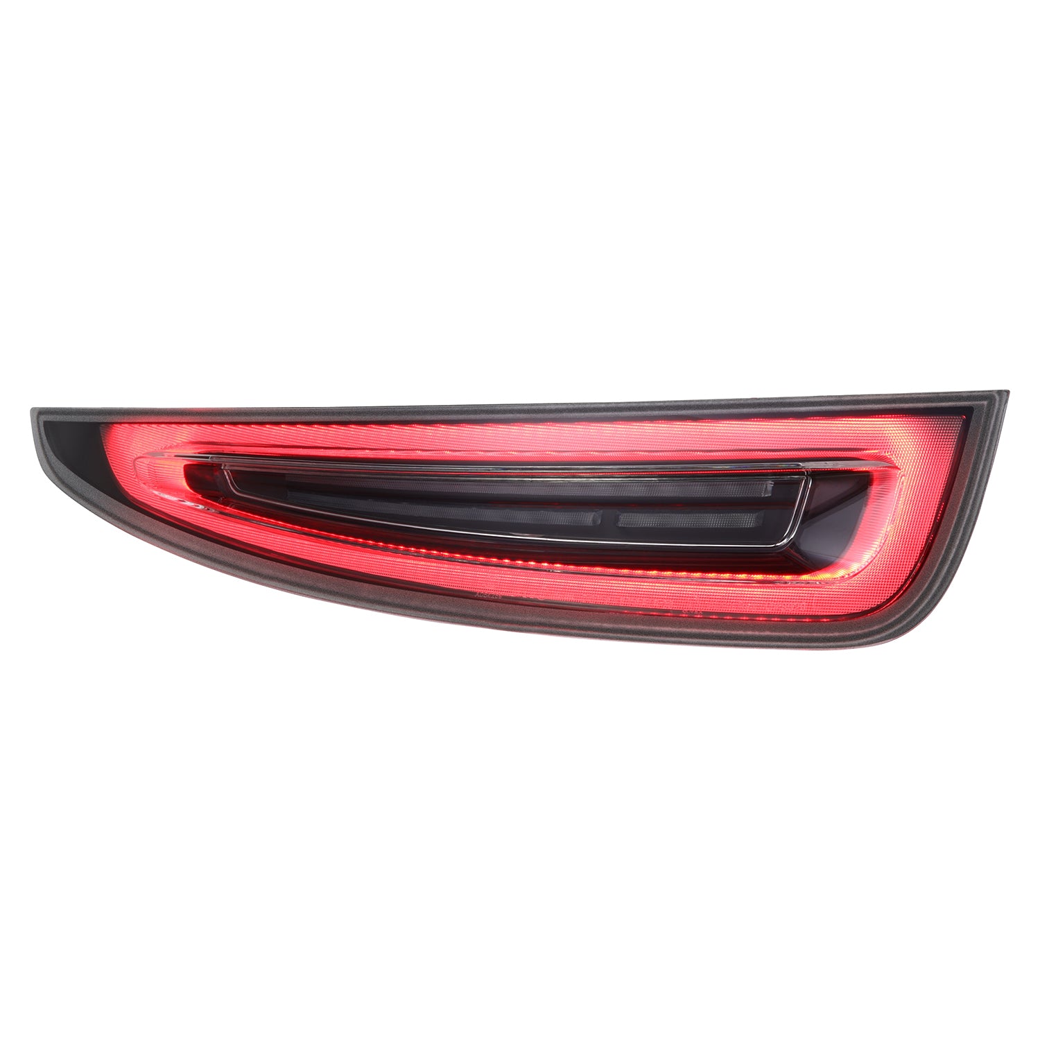 Porsche 911 991.1 NOVA-Series Prismatic LED Tail Lights Black Clear 2012-2016