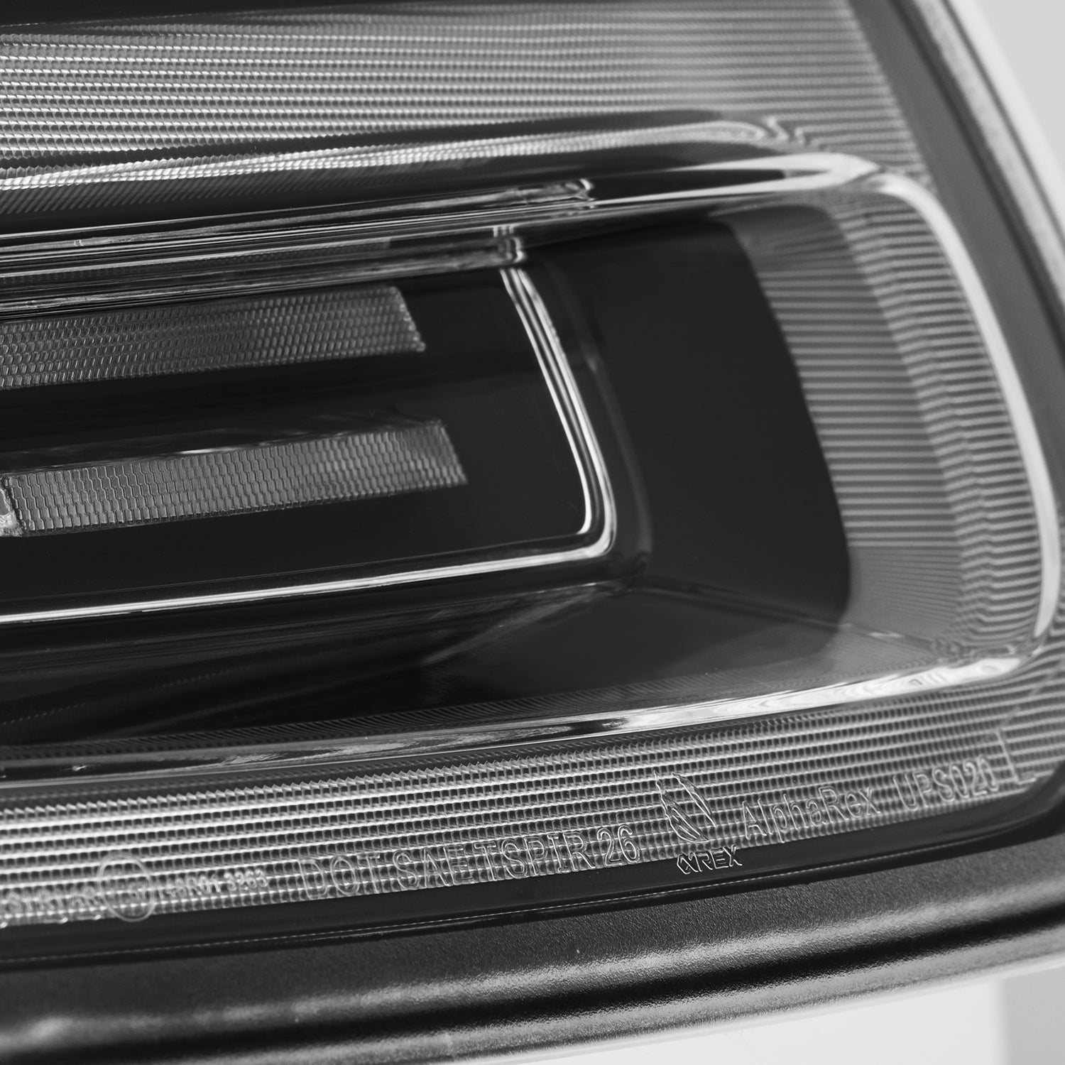 Porsche 911 991.1 NOVA-Series Prismatic LED Tail Lights Black Clear 2012-2016