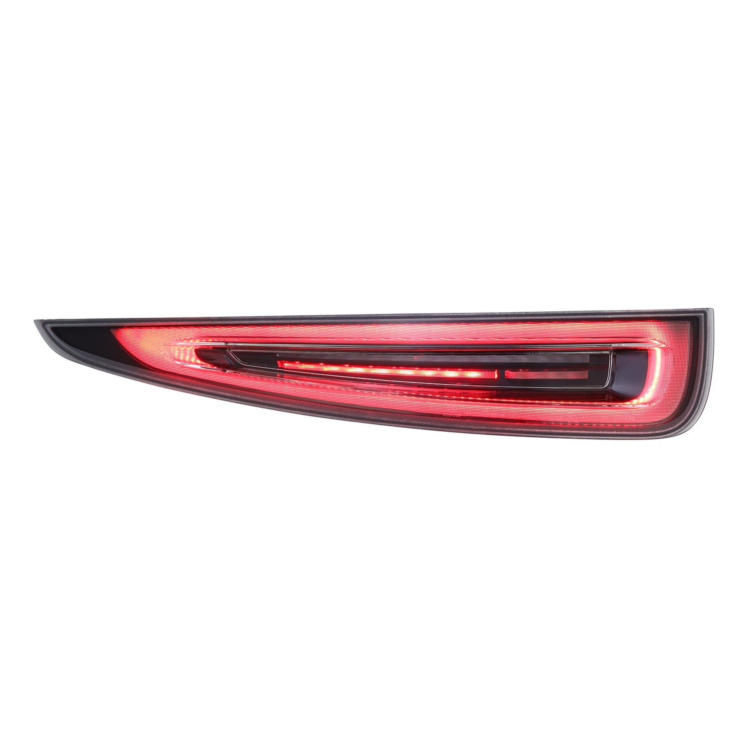 Porsche 911 991.1 NOVA-Series Prismatic LED Tail Lights Black Clear 2012-2016