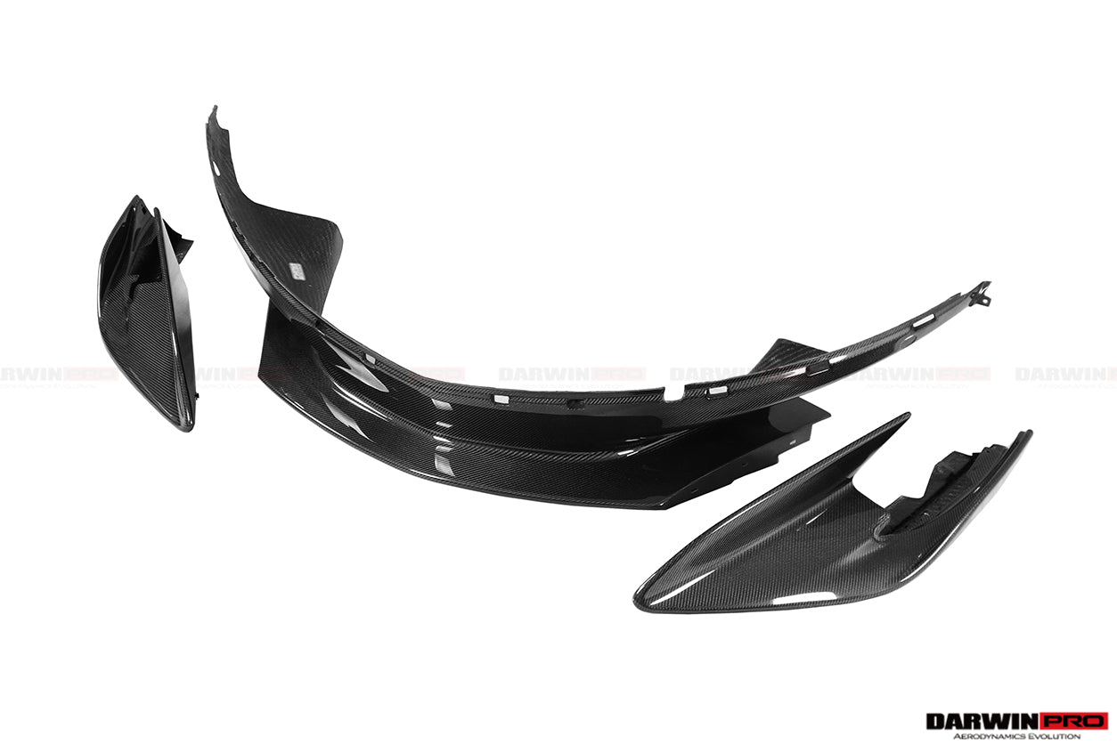 2015 - 2020 McLaren 540C & 570S Carbon Fiber Front Bumper Lip With Undertray