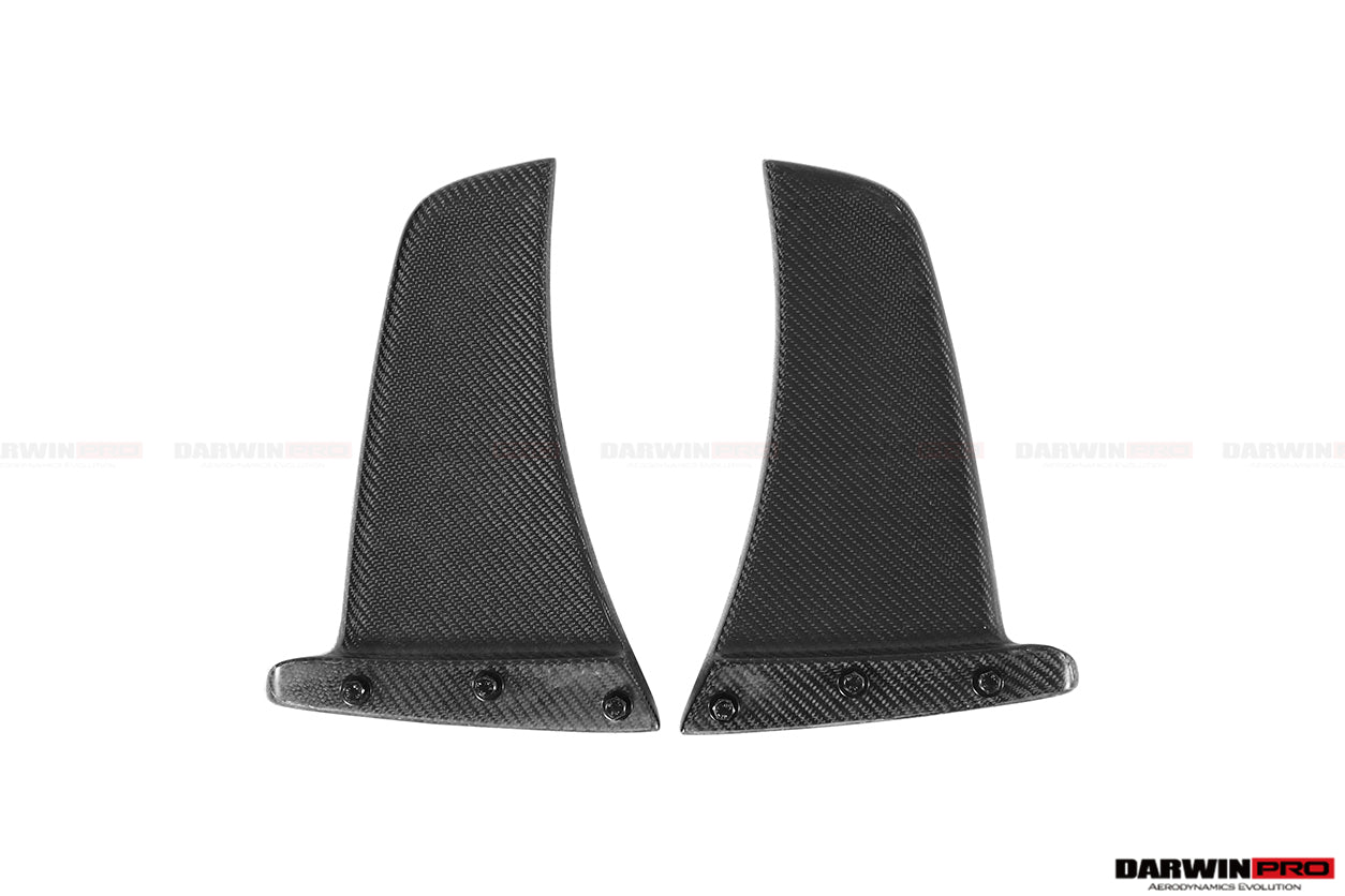 2018 - 2021 McLaren 600lt Carbon Fiber Rear Bumper Side Canards