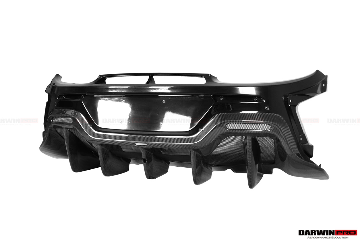 2018 - 2021 McLaren 600lt Carbon Fiber Rear Bumper