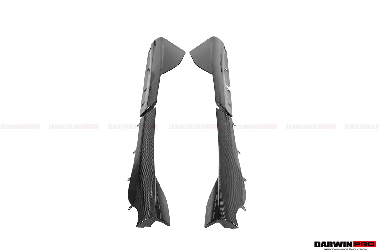 2015 - 2021 McLaren 600lt 540C 570S Cabon Fiber Side Skirts Under Board
