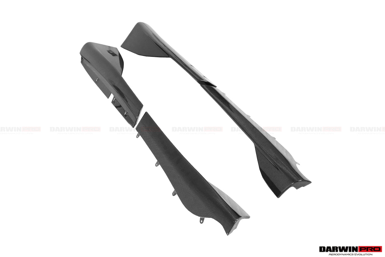 2015 - 2021 McLaren 600lt 540C 570S Cabon Fiber Side Skirts Under Board